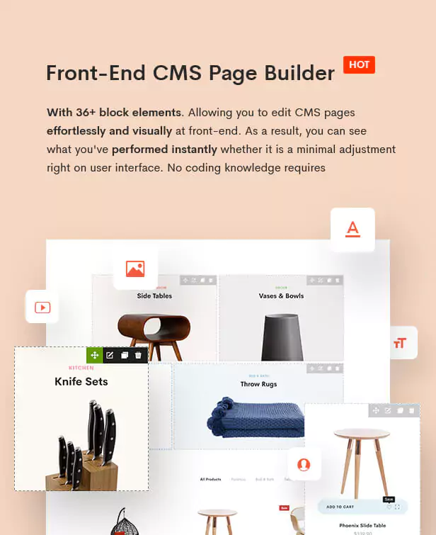 Front-end CMS Page Builder