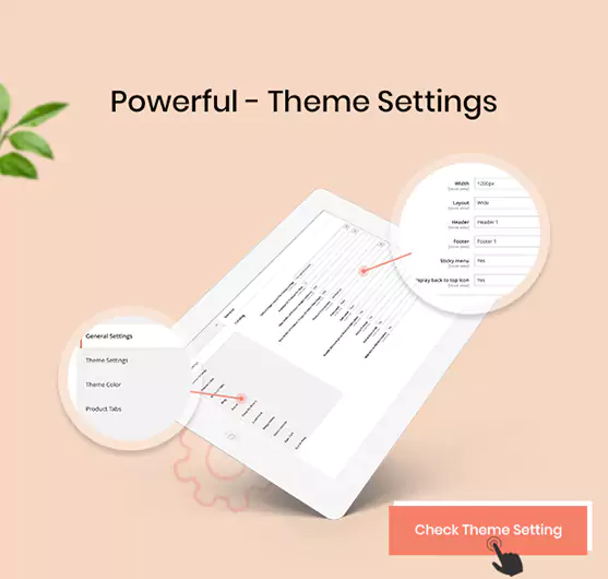 Powerful Theme Settings