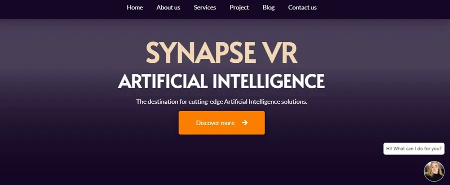 Synapse Artificial Intelligence WordPress Template
