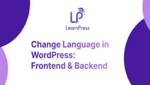 Change Language in WordPress