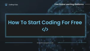 How To Start Coding For Free