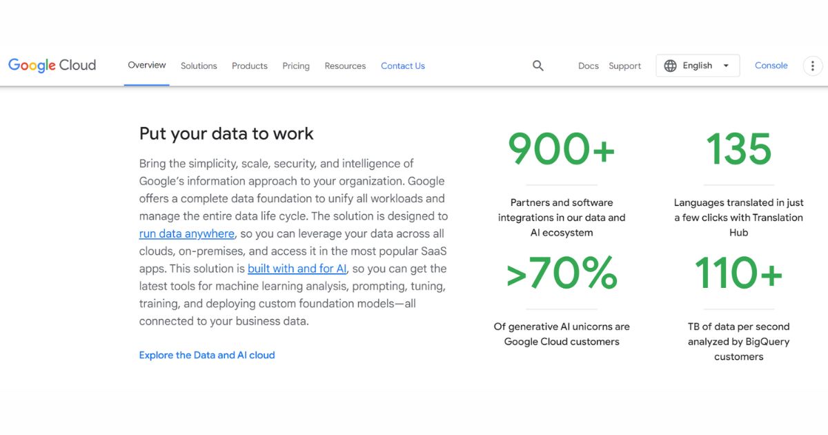 AI Tool for Data Analysis: Google Cloud AutoML