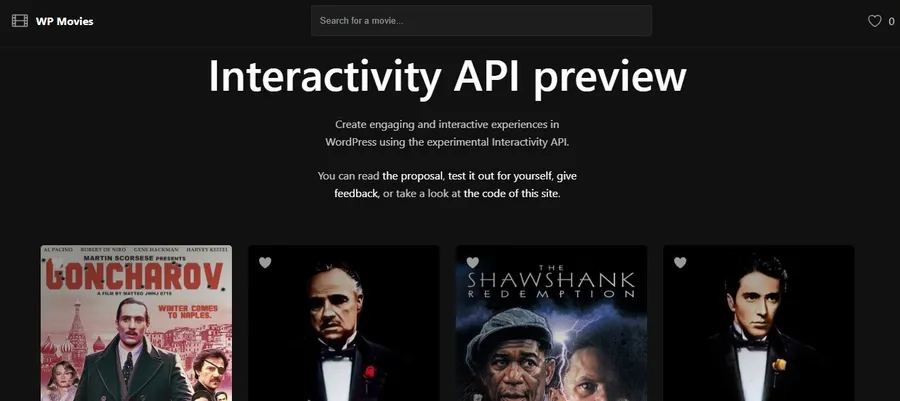 Interactivity APO Preview
