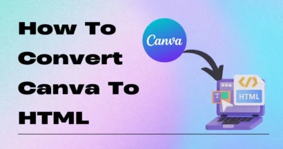 Convert Canva To HTML