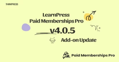 LearnPress Paid Memberships Pro v4.0.5