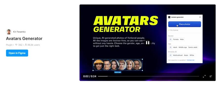 Avatars Generator