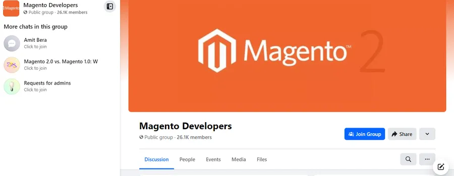 Magento Developers Facebook Group