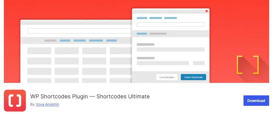 
WP Shortcodes Plugin — Shortcodes Ultimate