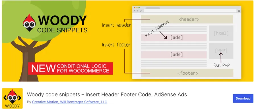 Woody Code Snippets