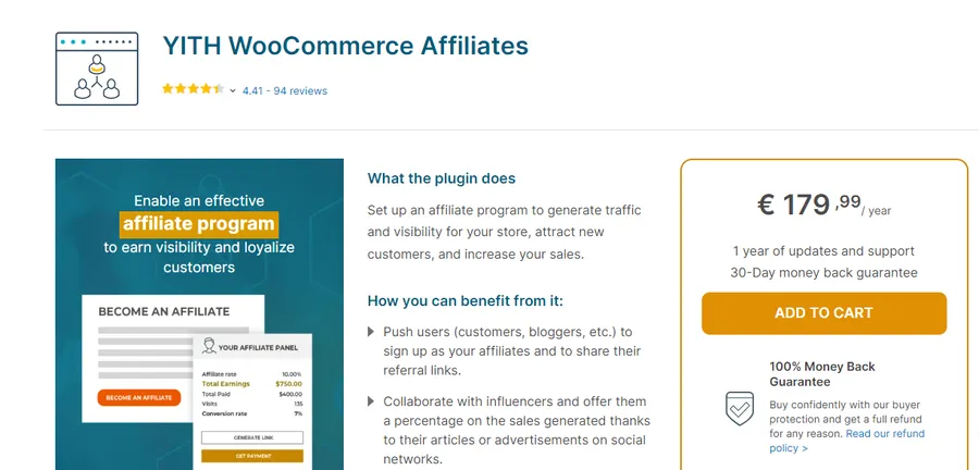 YITH WooCommerce Affiliates