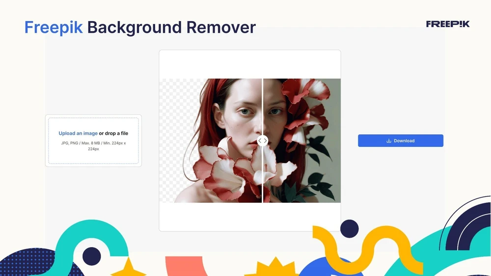 Freepik Background Remover Tool