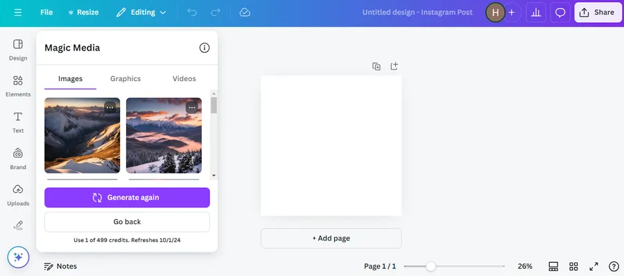 How To Use Canva AI Image Generator