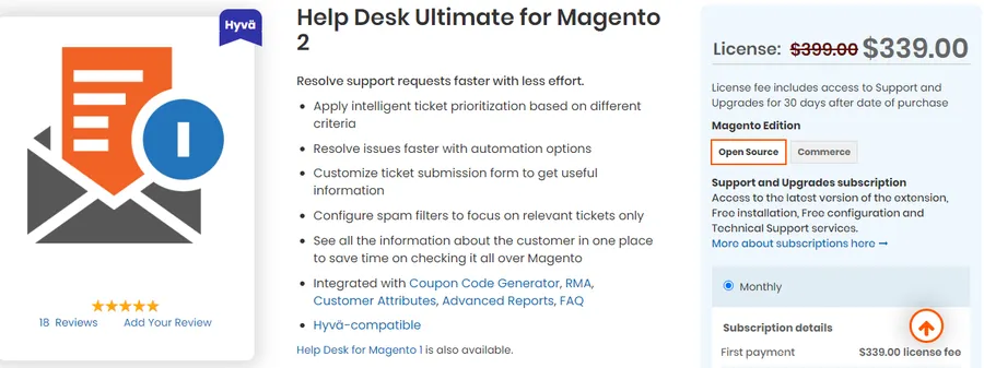 Help Desk Ultimate for Magento 2