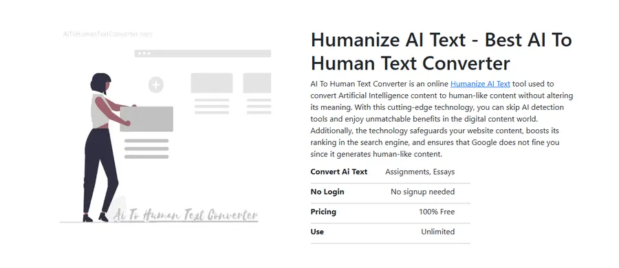 AI To Human Text Converter