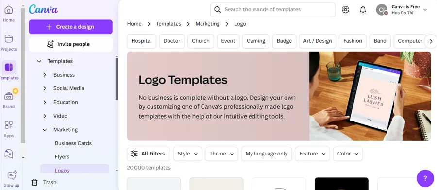 Canva Logo Templates