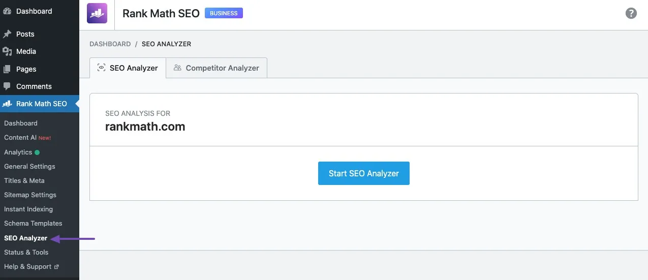 Open SEO Analyzer