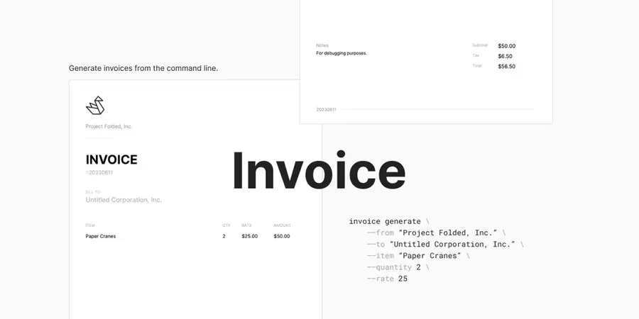 Generate Invoice Small Business