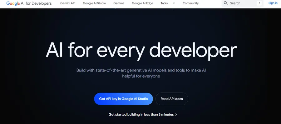 Google AI Studio