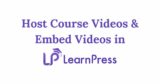 Where to Host Course Videos & How to Embed Videos in LearnPress