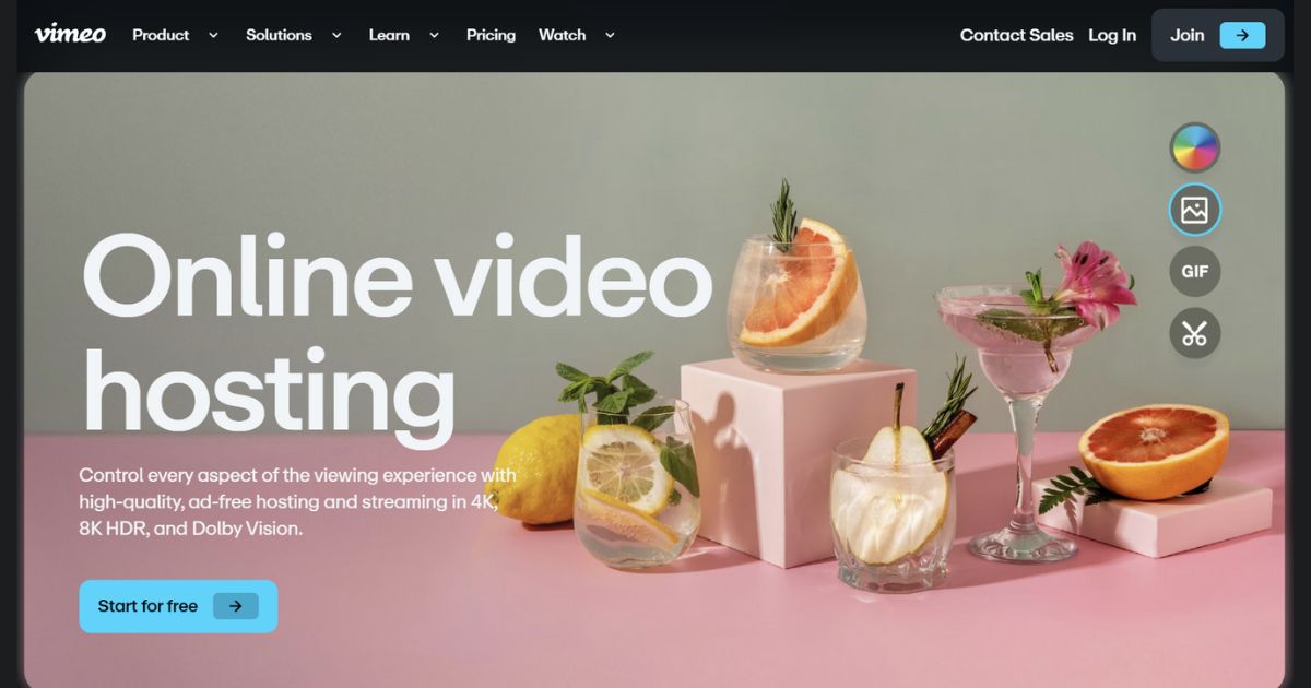 Vimeo | Premium Platform for Hosting Course Videos