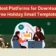 Best Platforms for Free Holiday Email Templates