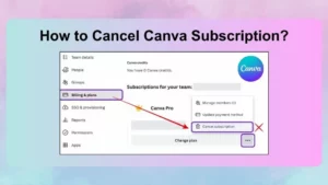 How To Cancel Canva Subsription