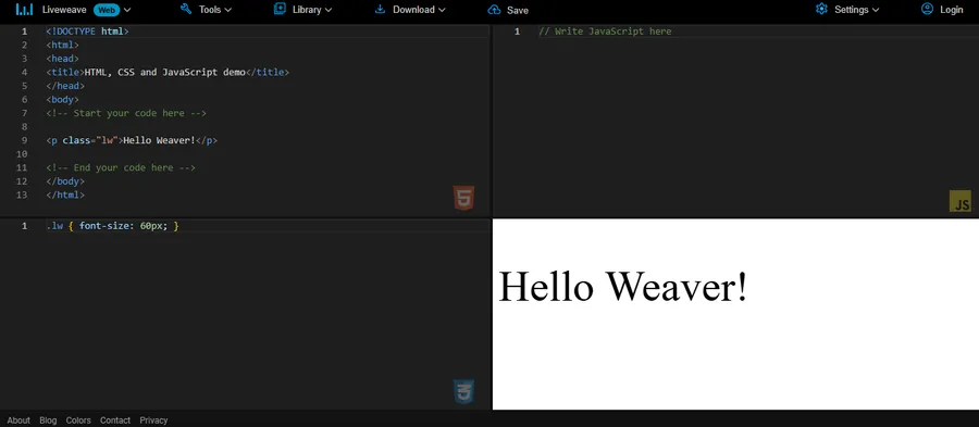 Liveweave