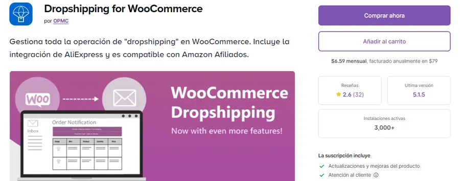 Dropshipping for WooCommerce