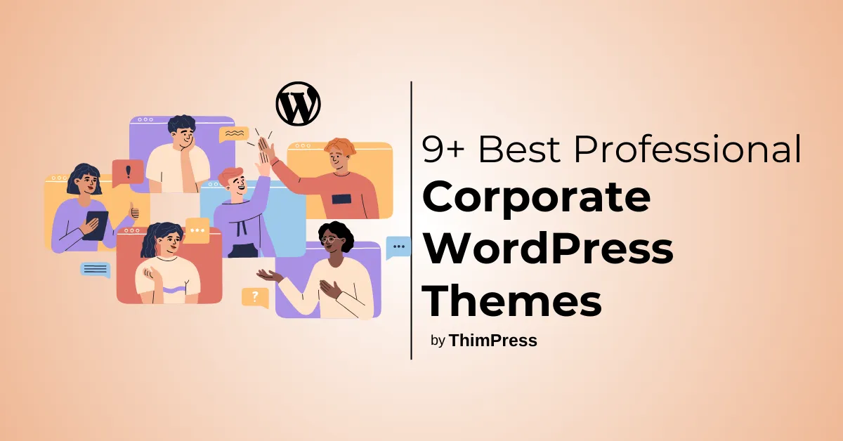 9+ Best Professional Corporate WordPress Themes (2026)