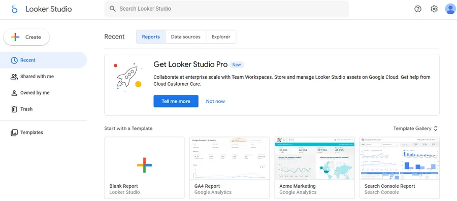 Google Looker Studio