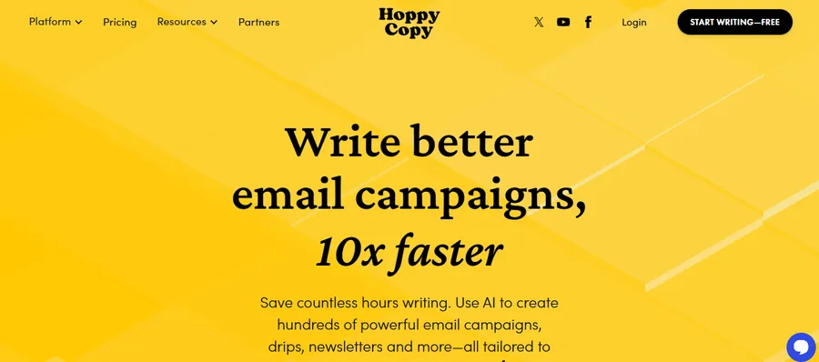 HoppyCopy AI Email Newsletter Generator