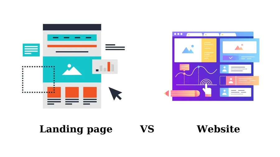 Landing Page vs Website