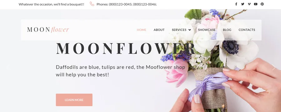 Moon Flower Theme