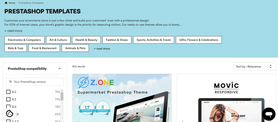 Prestashop Themes