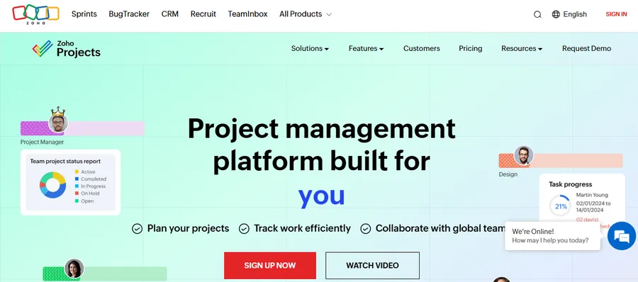 Zoho Projects