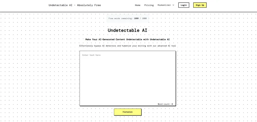 Undetectable AI 