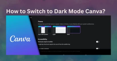 How To Switch To Dark Mode Canva