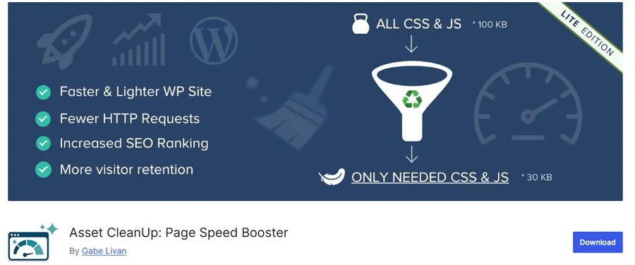 Asset CleanUp: Page Speed Booster