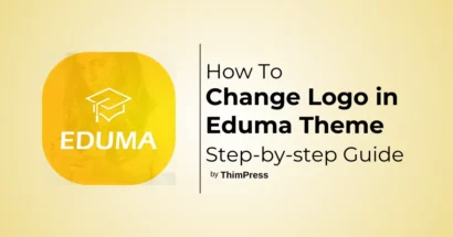 How To Change Logo in Eduma Theme