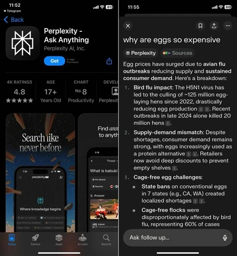 Top 7 AI Apps Every iPhone User Should Try 14 Perplexity AI