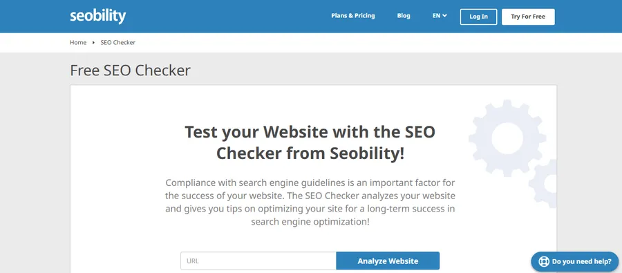 6+ Best SEO Ranking Checker Tools to Track Your Website’s Performance 11 Seobility