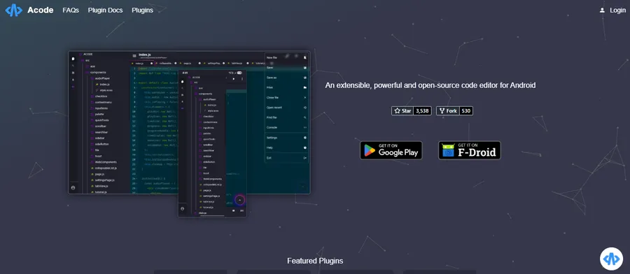 7+ Best Online Code Editor Tools 11 Acode