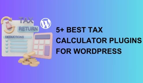 Best Tax Calculator Plugin for WordPress