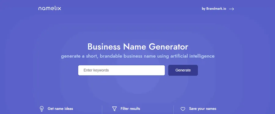 Top 7 Free AI Business Name Generators 8 Namelix