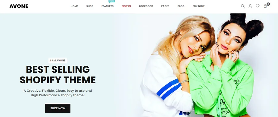 7+ Best Multipurpose Shopify Themes 15 Avone