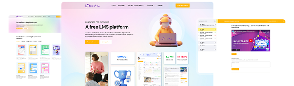 Frame 2071860464 banner learnpress lms