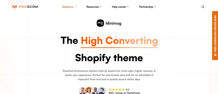 7+ Best Multipurpose Shopify Themes 14 Minimog
