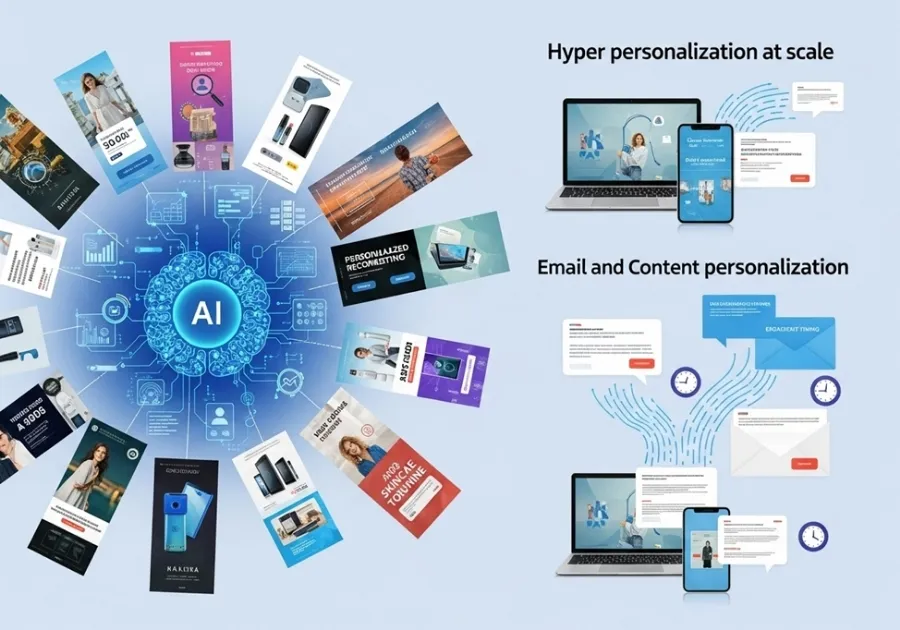 How AI Is Transforming Marketing and Web Design? 13 AI-driven personalization