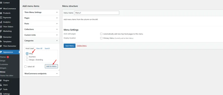 How To Create Menu In Eduma Theme: A Step-by-Step Guide 7 Add Blog to Menu