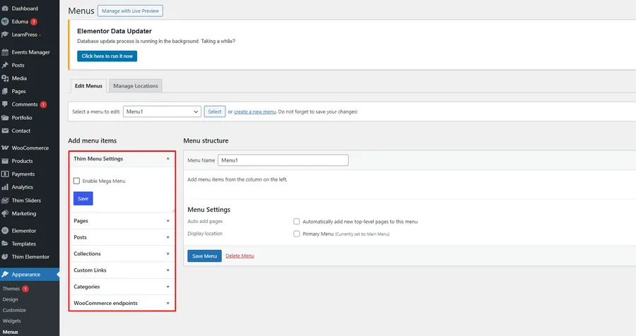 How To Create Menu In Eduma Theme: A Step-by-Step Guide 6 Add Menu Items